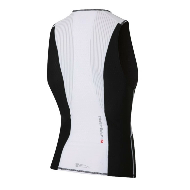 Louis Garneau Men's Pro Sleeveless Semi-Relax Tri Top 4 Louis Garneau Men's Pro Sleeveless Semi-Relax Tri Top - Image 2