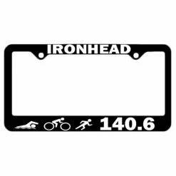 BaySix Triathlon License Plate Frames - 2023