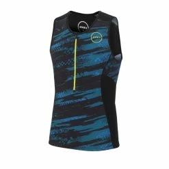 Zone3 Men's Activate Plus Full Print Tri Top - 2018