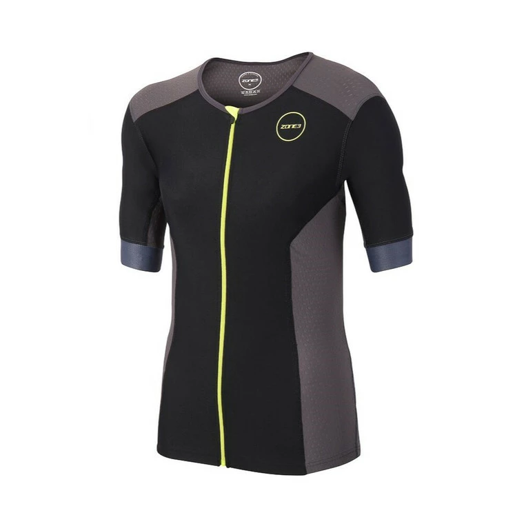 Zone3 Men's Aquaflo Plus Short Sleeve Tri Top - 2022 3 Zone3 Men's Aquaflo Plus Short Sleeve Tri Top - 2022