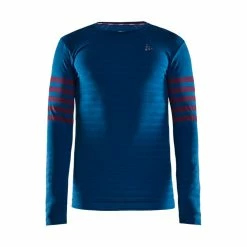 Craft Men's Fuseknit Comfort Blocked Long Sleeve Baseylayer Top - 2021