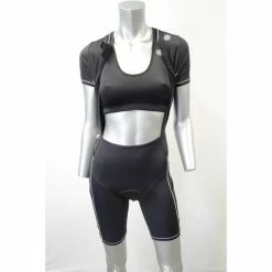 De Soto DeSoto Women's Forza Hybrid Trisuit - 2023 -WomenClothing store WFHT4 Black Front 02 59689.1671202227