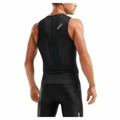 2XU Men's Perform Rear Zip Tri Singlet - 2019 -WomenClothing store back 04090.1547134236