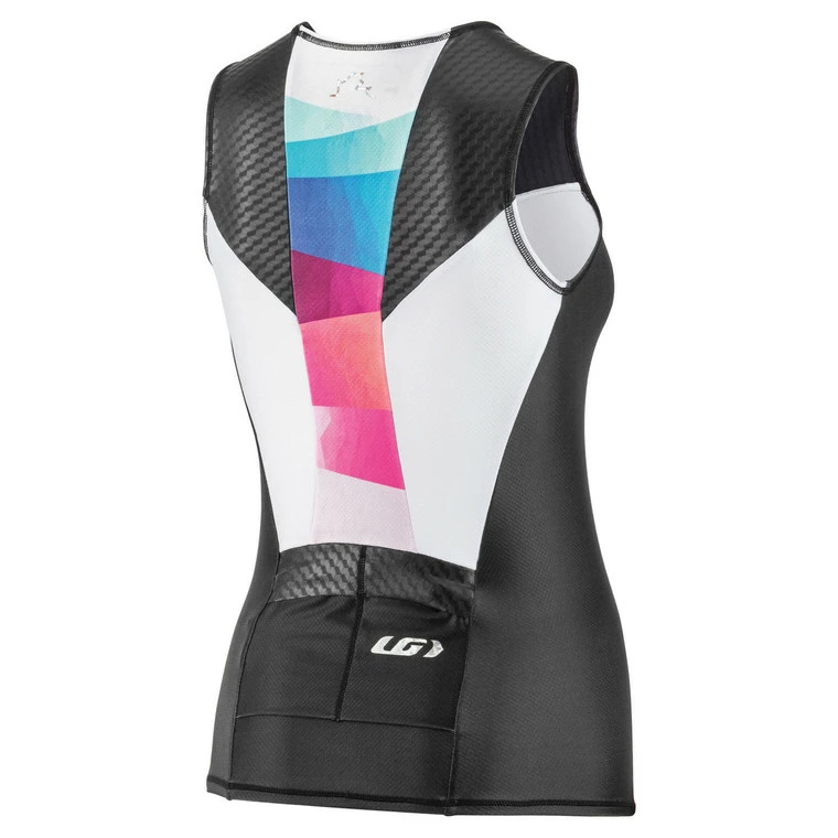 Louis Garneau Women's Course Vector Sleeveless Tri Top - 2018 4 Louis Garneau Women's Course Vector Sleeveless Tri Top - 2018 - Image 2