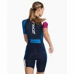 2XU Women's Aero Sleeved Tri Suit - 2022 -WomenClothing store back 17397.1645198322