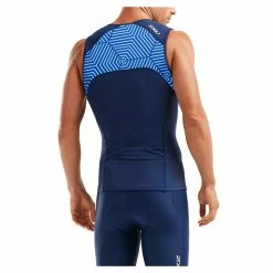 2XU Men's Active Tri Singlet - 2021 -WomenClothing store back 52377.1547150272