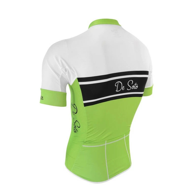 De Soto DeSoto Men's Skincooler Short Sleeved Full Zip Tri Top - 2021 4 De Soto DeSoto Men's Skincooler Short Sleeved Full Zip Tri Top - 2021 - Image 2