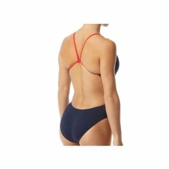TYR Women's TYR Big Logo USA Cutoutfit Swimsuit - 2021 -WomenClothing store back 72479.1562869504