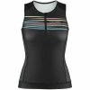 Louis Garneau Women's Sprint Print Tri Sleeveless Top - 2023 -WomenClothing store black1042140 98315.1676652906