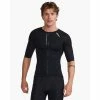 2XU Men's Aero Sleeved Tri Top - 2023 -WomenClothing store black 36955.1677013837