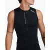 2XU Men's Aero Tri Singlet - 2022 -WomenClothing store black 89082.1645129263