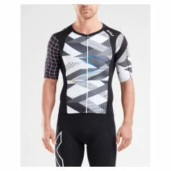 2XU Men's Compression Sleeved Tri Top - 2021