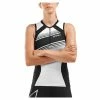 2XU Women's Compression Tri Singlet - 2019 -WomenClothing store blackwhite 33414.1547489247