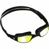 Aqua Sphere Ninja Titanium Mirrored Goggle - 2023 -WomenClothing store blackyellow 89496.1648567117