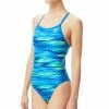 TYR Women's Castaway Diamondfit Swimsuit - 2021 -WomenClothing store bluegreen 85541.1576856832
