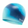Tyr Multi Silicone Swim Cap - 2023 -WomenClothing store blueteal 14532.1677362775