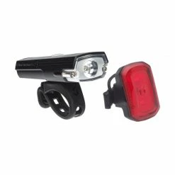 Blackburn Dayblazer 400 Front And Click USB Rear Bike Light Set - 2021