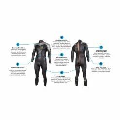Blue Seventy Men's Thermal Reaction Wetsuit - 2023 -WomenClothing store details 09955.1645976674