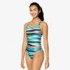 Speedo Women's Party Pattern Volt Back Swimsuit - 2022 -WomenClothing store front 01885.1619120951