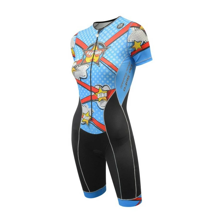 De Soto DeSoto Women's Femme Riviera Short Sleeve Tri Suit - 2020 3 De Soto DeSoto Women's Femme Riviera Short Sleeve Tri Suit - 2020
