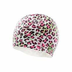 TYR Leopard Silicone Swim Cap - 2023