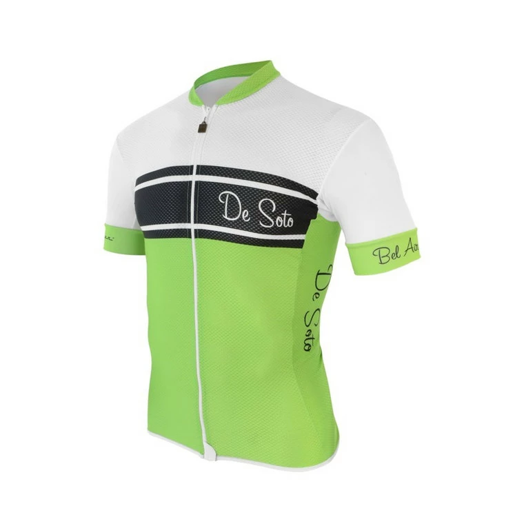 De Soto DeSoto Men's Skincooler Short Sleeved Full Zip Tri Top - 2021 3 De Soto DeSoto Men's Skincooler Short Sleeved Full Zip Tri Top - 2021