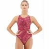 TYR Women's Nebulous Maxfit Swimsuit - 2022 -WomenClothing store red 48283.1644346353