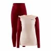 Craft Women's Core Warm Baselayer Set - 2023 1 Craft Women's Core Warm Baselayer Set - 2023 -WomenClothing store rhubarb 70677.1629314246