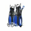 TYR Voyager Mask Snorkel Fin Set - 2023 -WomenClothing store voyagerblue 84563.1528476373